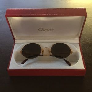 Vintage Round Cartier sunglasses